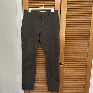 Olive green dress pants